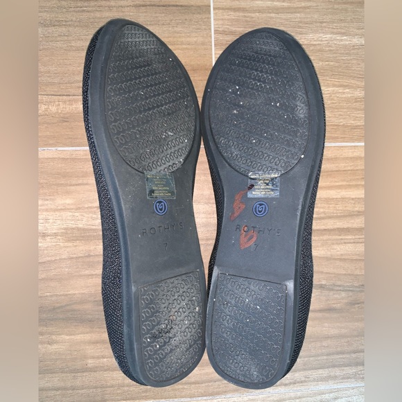 Rothy’s Maritime Navy Blue Flats Round Toe Shoes 7 - Picture 5 of 6